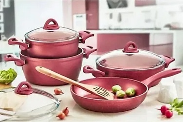 تصویر 4 از قیمت خرید سرویس قابلمه گرانیت + فروش ویژه